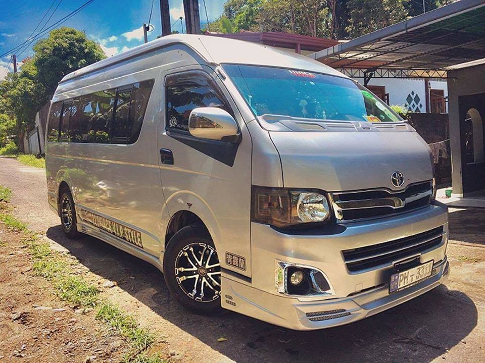 guided tours van hire kdh highroof srilanka